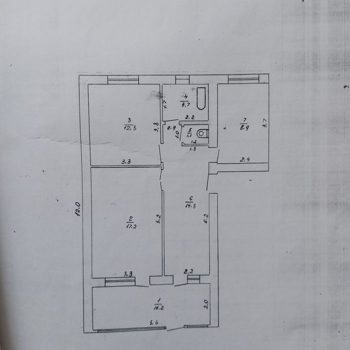 Квартира кирпичный