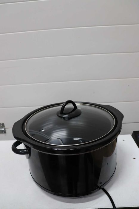 Бавна готварска печка Crock-Pot Crock Pot 4.7, Черна: 4.7л, Гланцово черна, Цифрова, с обратно броене