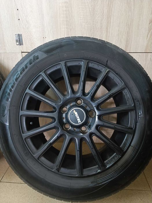 Jante r15 5x108 + cauciucuri vara 195 65 r15