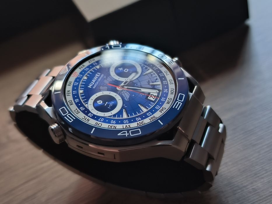Huawei watch ultimate Blue Titanium