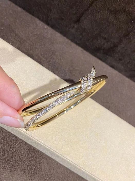 Bratara Tiffany & Co. Double Row Hinged Knot  ! Superba Full Box !!!