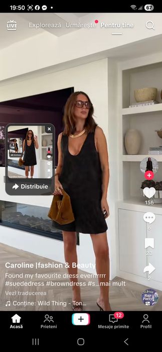 Rochie in S, Sarah Santos