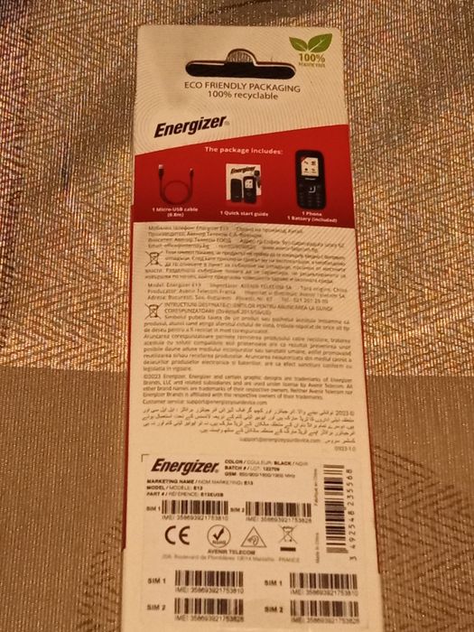 Мобилен телефон Energizer