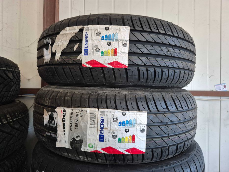 2 Anvelope de VARA - 185/60/15 84H - KLEBER Dynaxer HP4 - NOU - DOT 2023 !