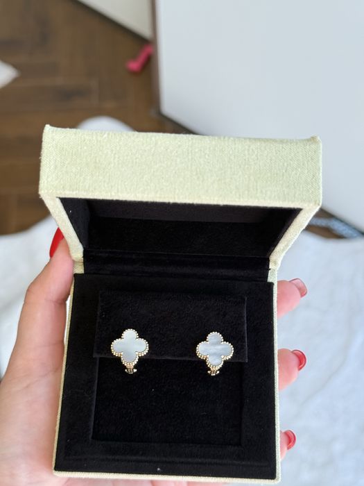 Van cleef серьги