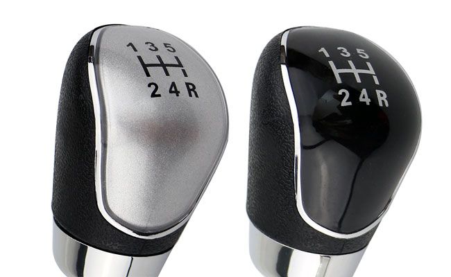 Schimbator viteze piele NOU (nuca + manson + rama)- Ford Focus, Fiesta