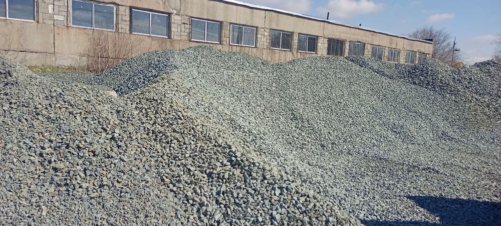 Щебинь Песок речной