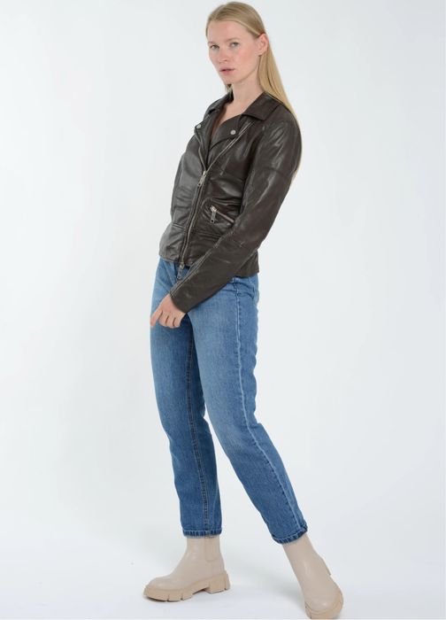 Maze Leather Jacket ОРИГИНАЛНО дамско яке/естествена кожа - М