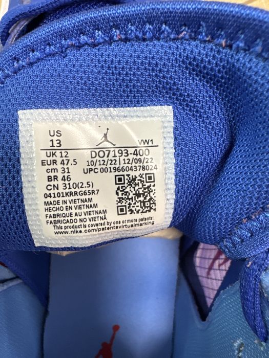 Air Jordan One Take 4 Royal Blue