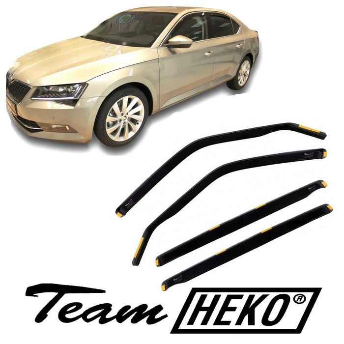 К-т 4бр. Ветробрани HEKO за SKODA Octavia Superb Roomster Kamiq Karoq