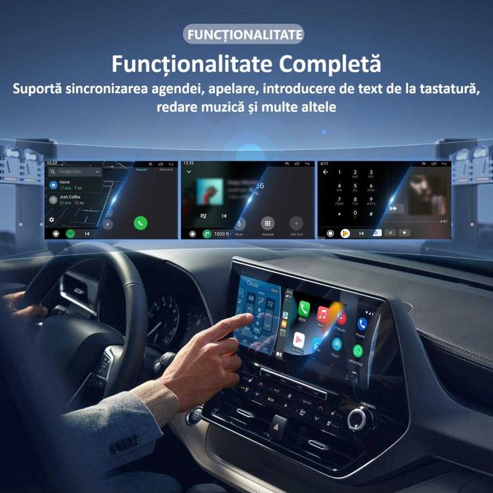 Adaptor Wireless Android Auto/Apple Carplay ZYTEQ® H2N1 Universal, Nou