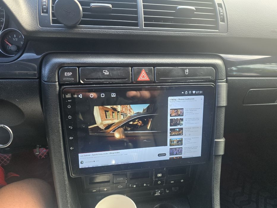 Vand navigatie auto