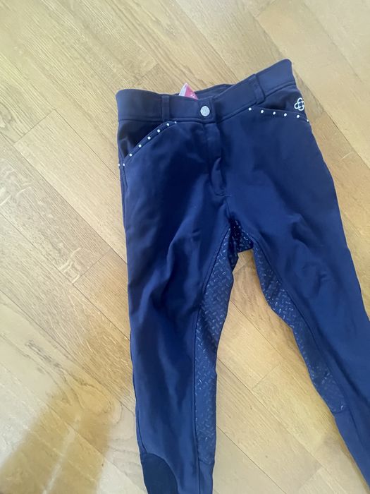 Pantaloni echitatie copii, full grip!