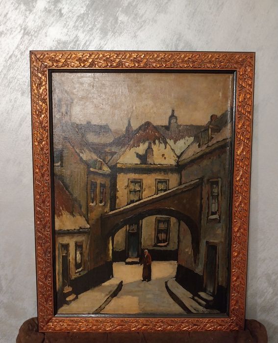Pictură olandeză pe pânză (1947) - L. HARTMAN