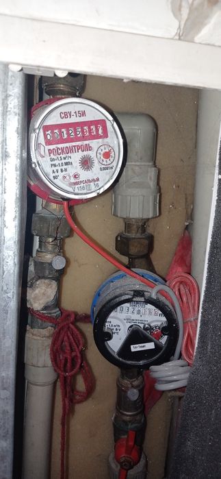 Счетчики воды б/у 3 шт