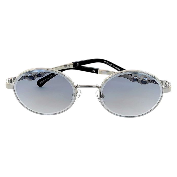 Chanel Paris 2026 дамски слънчеви очила – Ромбоидна рамка с перла