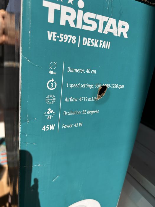 Ventilator pentru birou