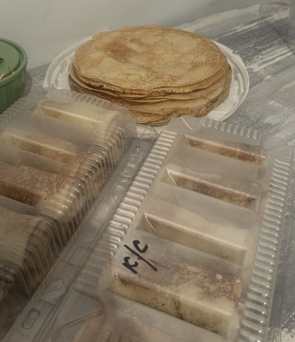 Салаты, печеночные торты