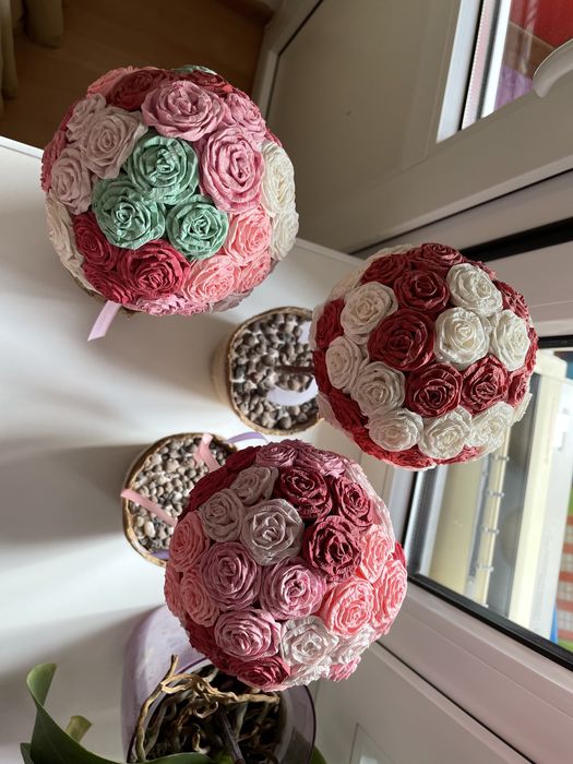 Цветы ручной работы