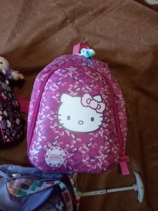 Rucsac ( ghiozdan scoala ) + rucsac troller