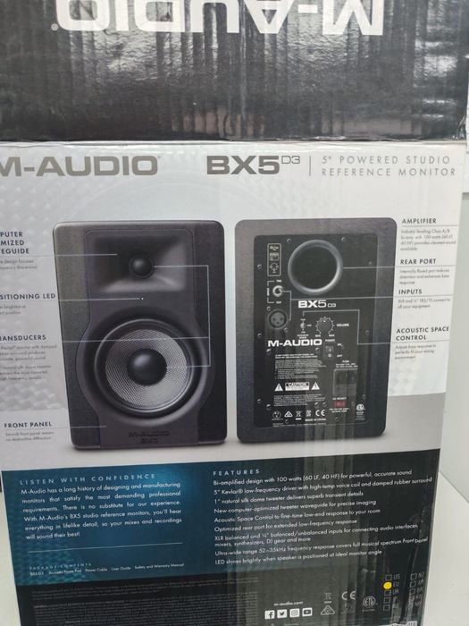 Студийный монитор M-Audio BX5D3
Ст