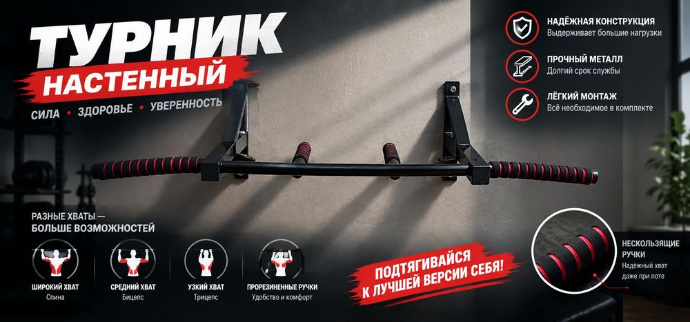 Турник настенный