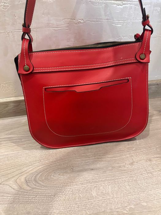 A.BELLUCCI Made in Italy чанта ествствена кожа