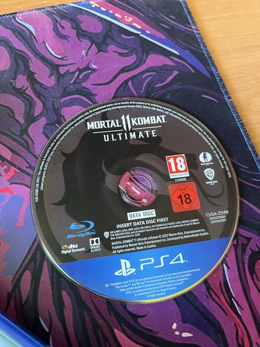 Диск mortal kombat ultimate 11