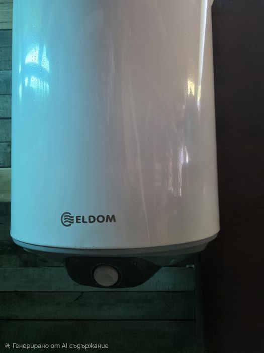 Бойлер Eldom 150 л 3kW вертикален с 2 серпентини (паралелни) десни/емайлира