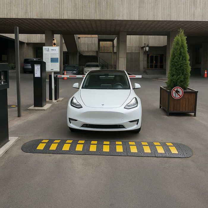 Шлагбаум для двора и частных территории