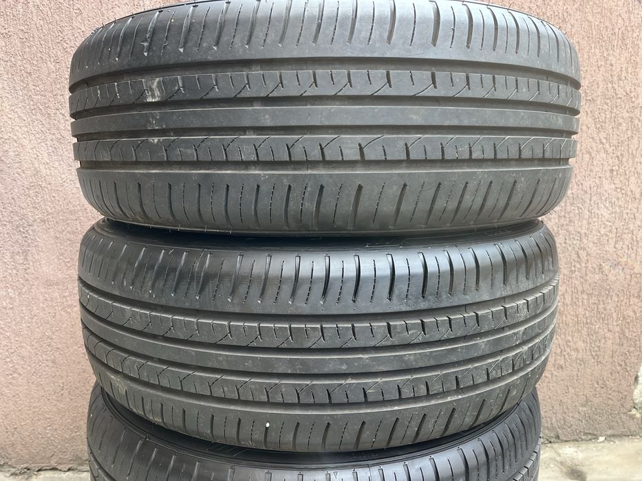 4 anvelope vara 205/55 R16, 6,5-7mm profil ramas! DOT 2025, ca nou nou