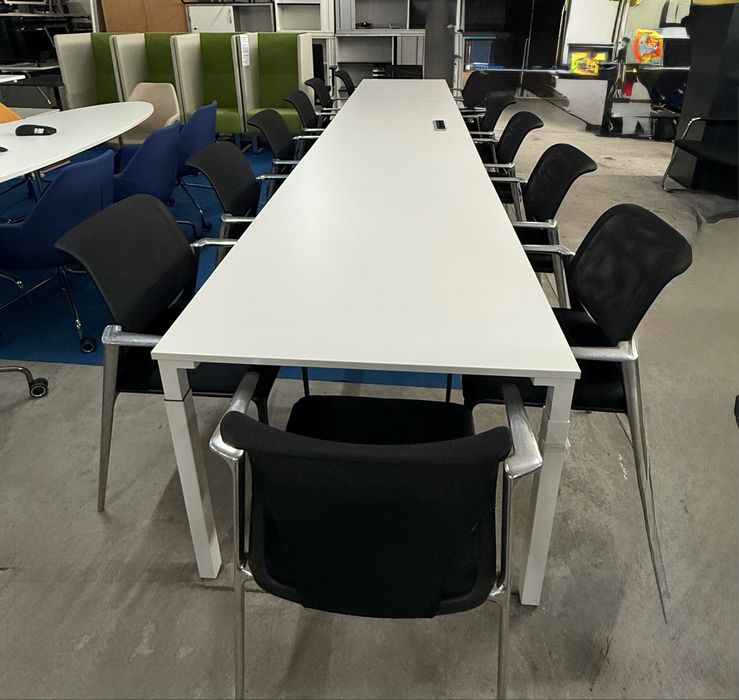 Конферентна маса Steelcase + 14 стола Vitra – немско качество