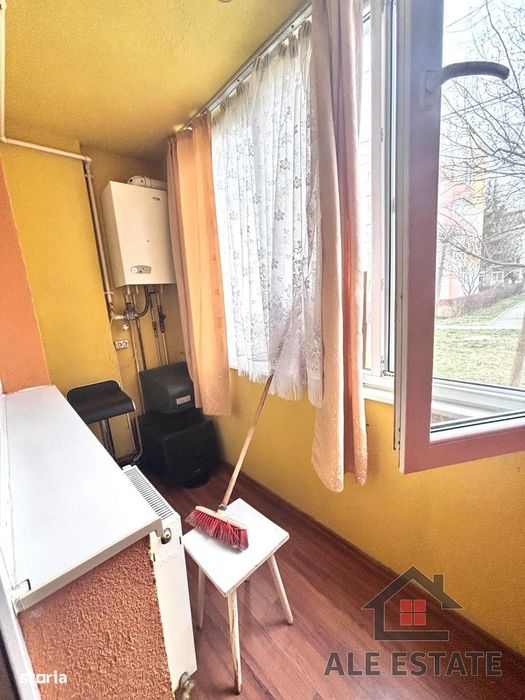 Garsoniera, parter inalt, mobilata, izolata, zona Scoala Nr.8 - Turda