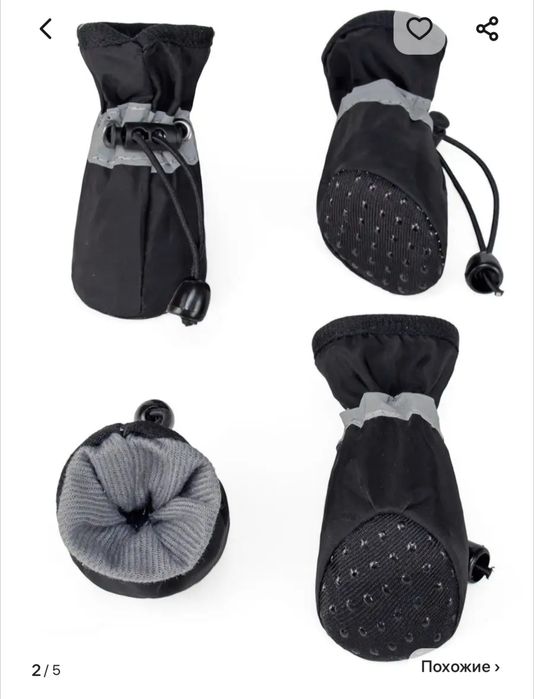 Обувь для собак.