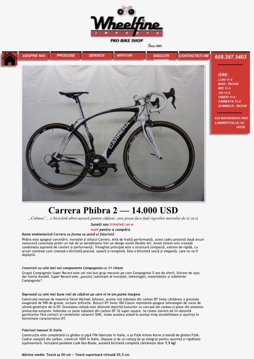 FULL CARBON - Bicicleta - cursiera Carrera  full carbon