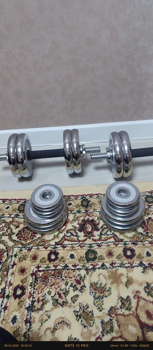 Набор гантели фитнес