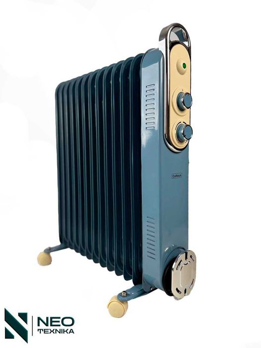 Uy uchun elektr isitish pechlari: yog 'bilan to'ldirilgan radiator