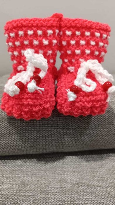 Пинетки ручной вязки