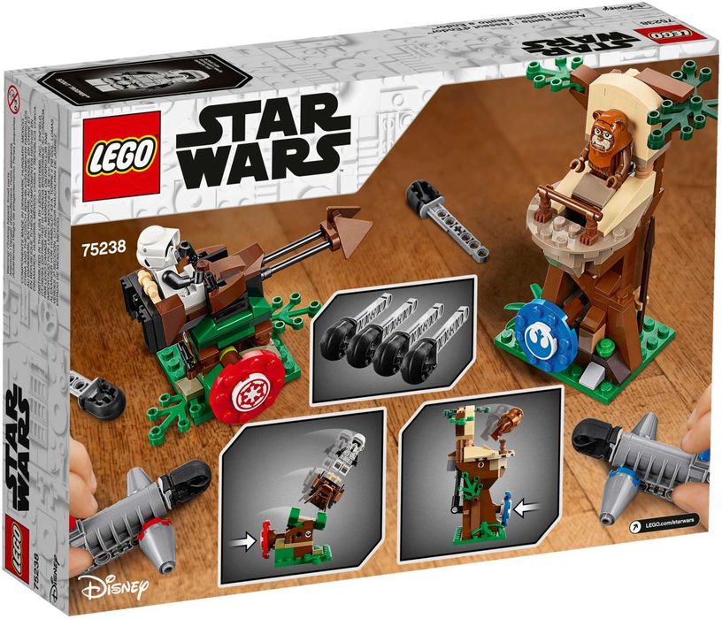 LEGO Star Wars 75238 - Asaltul Endor - Ewok vs Scout -NOU
