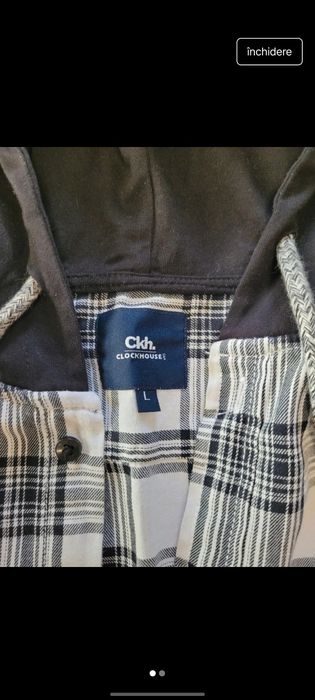 Hanorac stil cămașă