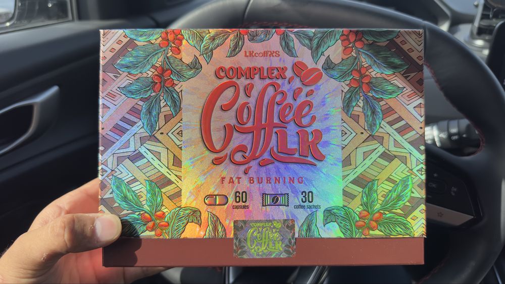 Кофе для похудения Coffee LR Complex Original + 60 капсул