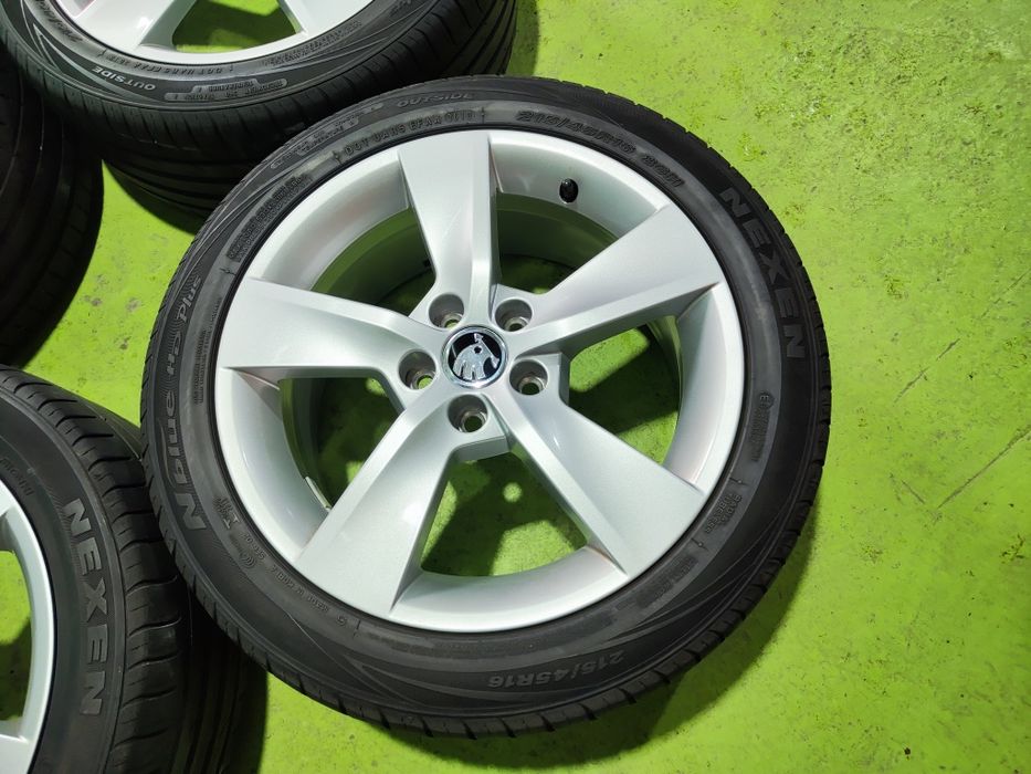 16 5x100 Skoda Vw Polo лети джанти 5х100