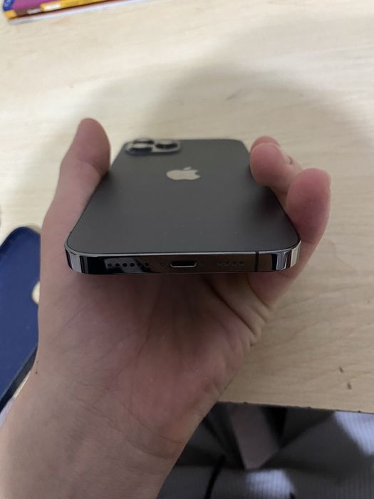 Iphone 12 pro max 128талик 80% емкост кар дакумент бор телефон тоза