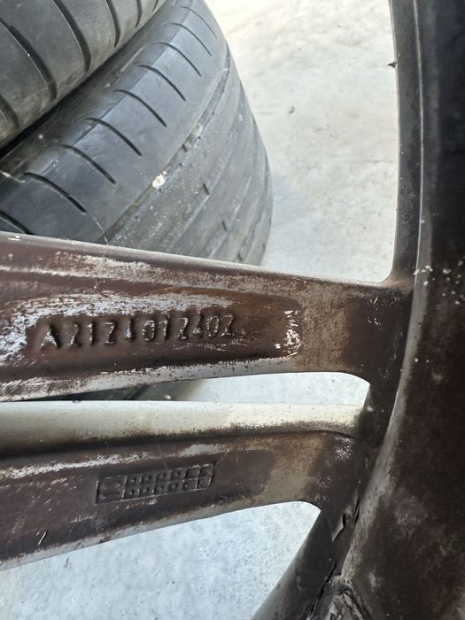Vand jante aliaj Mercedes w212 AMG doua latimi
