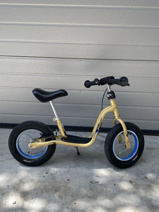 Баланс колело PUKY LR XL BR – златисто, със спирачка и надуваеми гуми