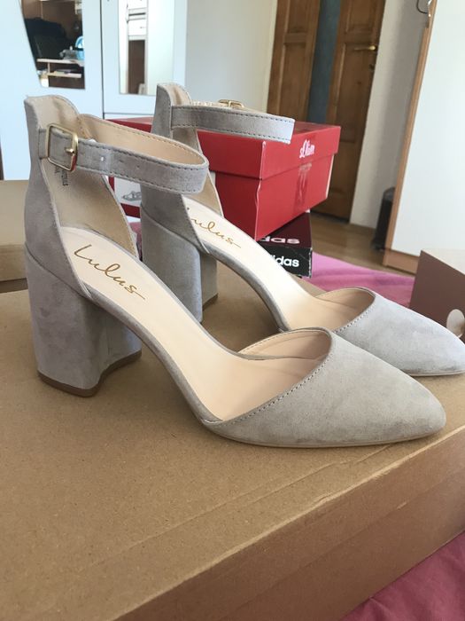 Pantofi Eleganti cu toc gros Sandale Lulus