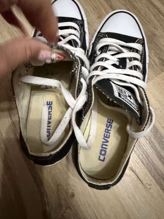 Оригинални черни класически кецове Converse ! 37 н