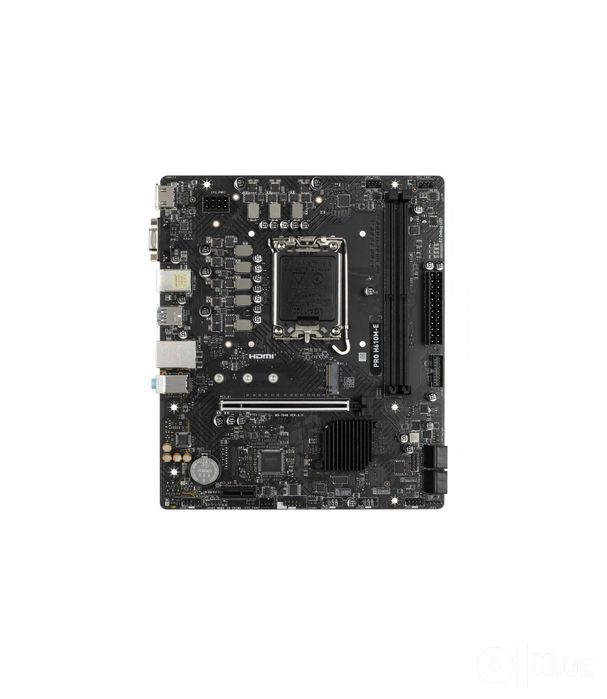 - Материнская плата MSI PRO H610M-E DDR5