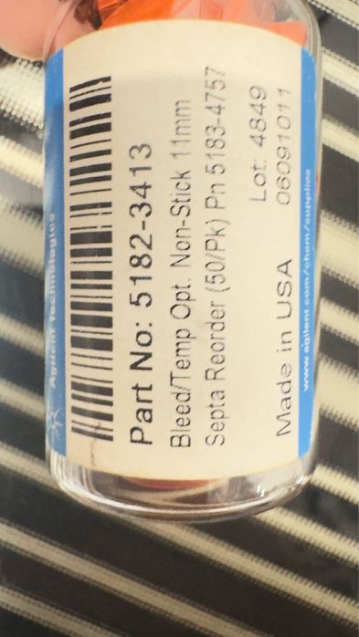 Септа Agilent 50 pak новый