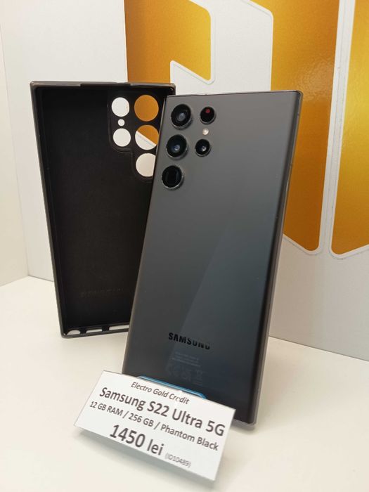 Samsung S22 Ultra 5G Phantom Black/12GB RAM/256GB ID10489